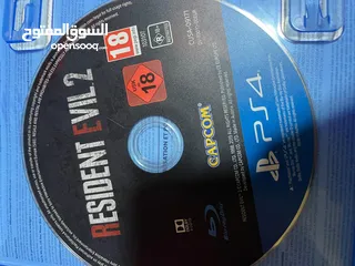  7 Homefront و Resident Evil 2و Black Ops 4 وCall of Duty WWII