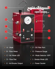  5 سموك ماشين ماكنة الدخان لــلــكــشــف عــلــى تــســريــب الـهـواء والـبـنـزيـن Smoke Machine S300