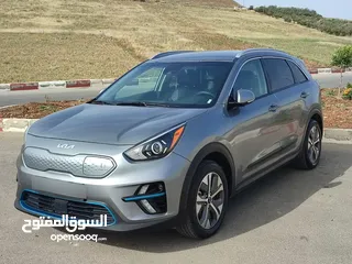  2 كيا نيرو كهرباء 2022 فل الفل عدا الفتحه فحص كامل بحال الوكاله وارد امريكي