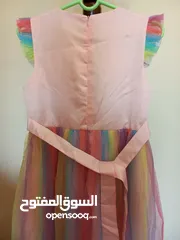  4 Rainbow Unicorn Dress (New)