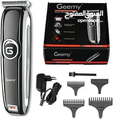  1 ماكينة حلاقه شحن قص الشعر الكهربائية الاحترافية GEEMY GM6050 الحلاقه حلاقه شعر