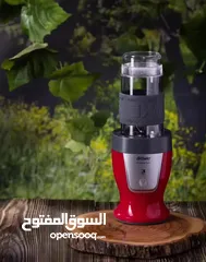  3 الخلاط الرياضي المحمول ماركة ارزوم التركية، مستعمل بشكل بسيط جدًا للبيع (مناسب للجيم والعمل)