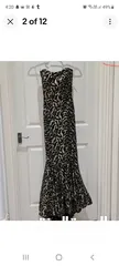  2 Nataliya Couture Special Occasion Maxi Dress Size 38 Eur 10 Uk