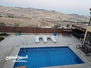  29 مزرعة وشالية جو هيلز جرش استمتع بأجمل الأوقات مع الأهل والأصحاب في شالية جو هيلز  الموقع : جرش ،