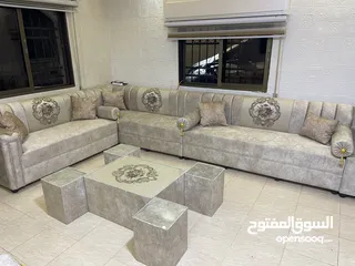  21 أقوا العروض على جلسات 17 مقعد مع طقم طربيزاط ومراكي + مخدات