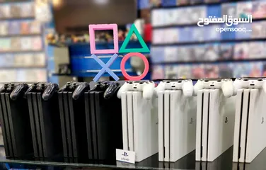  3 بلايستيشن 4 بحالة الوكالة بليستيشن 3  و ps5  وخدمة توصيل ( صويلح بجانب مخابز ايمان )