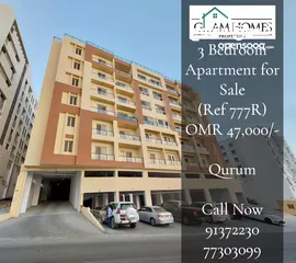  1 3 Bedrooms Apartment for Sale in Qurm REF:777R