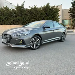  1 ‏هونداي سوناتا 2018 وارد الوكالة بانوراما أعلى صنف الاصل سياحي للبيع