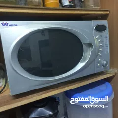  1 ميكرويف مستعمل نوع وناسا لون سلفر