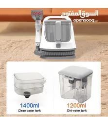  7 مش مجرد دراكلين... وحـش التنظيف والتعقيم الحقيقي!   CORA بخار + شفط+ رش تعقيم بخار قوي