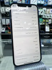  6 iPhone 12 (256 GB) ايفون مستعمل  مغيرله شاشة و شصي مع البطارية و الكاميرا  كله اصلي مغير  كفالة محل