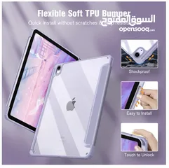  3 Purple iPad cover compatible with iPad air 6/5/4