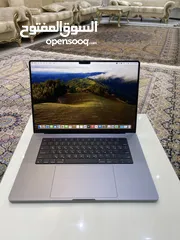  1 MacBook pro 16 inch 2021, M1 pro, 1TP SSD