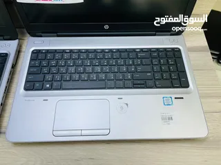  3 HP 650 G2 CORI5الجيل السادس RAM 8 GIGA DDR4 SSD 256 GIGA كيبورد مضئ وبصمة بسعر تخفيض