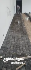  1 تركيب انترلوك وبندوره