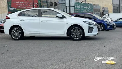  4 هيونداي ايونيك 2018  هايبرد مواصفات خاصه جمرك حديث تب نظافه