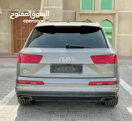  12 أودي Q7 45TFSI صبغ وكالة موديل 2016 خليجي