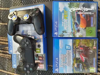  4 PS4  للبيع بحالة ممتازة جدا