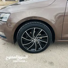  7 سكودا اوكتافيا ترخيص 2019 فل اضافات فحص نظيف