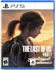  1 لعبه الأخير الباقي THE LAST OF US PARTI   remake جديد بالغلاف شبه جديدة