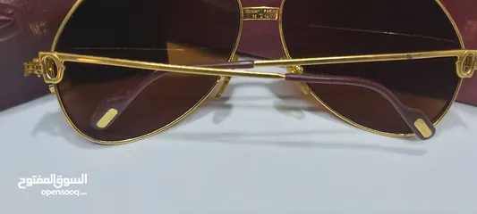  5 نظاره كارتير فرنسيه  اصليه Cartier Original حجم 62 بحاله ممتازه من النوادر..