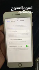  6 iphone 8 plus 64 GB BATTERY 85% sim not working you use on wife all app work