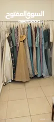  6 محل للبيع فساتين سهرة وبدلات زفاف  سحاب دوار الشهيد مجمع الاندلس طابق تاني
