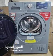  5 حصريا نشافة جنرال برو 9 كيلو  انفيرتر A++ صناعة صيني مواصفات اوربية