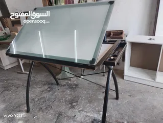  2 طاولة رسم هندسي  طاولة حديد تفصيل