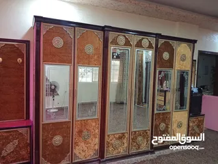  1 غرفة نوم خشب ثقيل زان