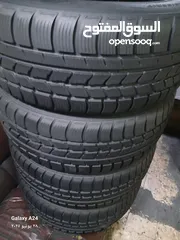  8 القياس 17 55 225 من اعلا المواصفات بالاطارات العالميه نكسين اوروبي بحت دبل قومه دبل ستيل