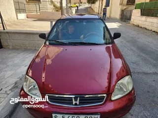  3 هوندا سيفيك 1999 للبيع يد أولى جير عادي بحاله ممتازه من الداخل والخارج