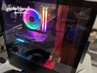  4 كمبيوتر العاب احترافي مع شاشة و ماوس و كيبورد