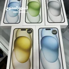  5 iphone 15 plus  جديد كفالة الشرق الاوسط بسعر مميز