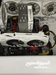  11 كمبيوتر ألعاب مكتبي – i5 / كرت GTX1060 6GB / رام 16GB / تخزين SSD+HDD / كيس CORSAIR RGB