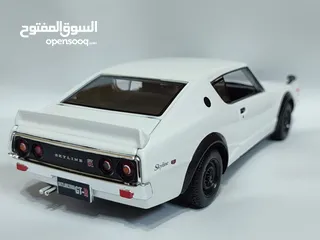  7 مجسم نيسان سكايلاين حديد