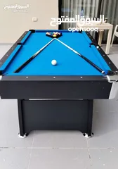  1 بلياردو مميزة مقاس 240 سم خشب