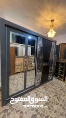  14 غرفة نوم ماستر تركي فخمة عرسان بسعر مغري  تفصيل من خشب الامنيت 18ملم ملبسة من داخل و الخارج