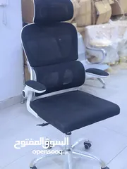 6 جددنا عرضنا كراسي مكتبية بتصاميم طبية وبألوان عصرية Moder Chair مع مميزات دعم لاسفل الظهر وايد متحرك
