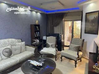  13 شقة للبيع ضاحية الرشيد  خلف كلية العلمية الاسلامية  ،شبه ارضي مساحة 160متر+80متر مربع ترسات مع حديقة
