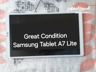  1 Galaxy Tab A7 Excellent condition