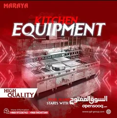  1 MARAYA KITCHEN EQUIPMENT