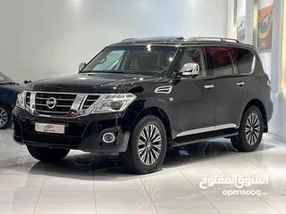  1 NISSAN PATROL PLATINUM MODEL 2015 FOR SALE