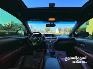  4 لكزس RX350 F sport  وارد كندا خالي العلام بدون صبغ