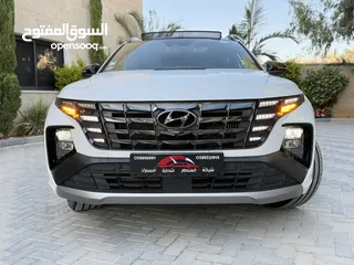  4 هونداي توسان NLine ترخيص 2023 محرك 1600 هايبرد plug in/يقطع على الشحنه 65 كيلو متر  271 حصان