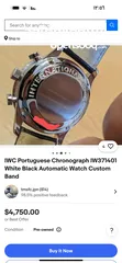  5 ساعه IWC سوبر ماستر عن الاصلي