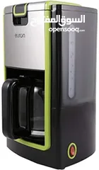  4 ‎ ماكينة صنع القهوة يورون 900 واط لون اسود Euron 900 Watts 3-1 Designer Coffee Maker, Black