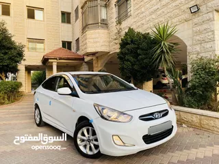  1 هونداي اكسنت 2015 فل اوتماتك بحالة النخب الله يبارك لصاحب النصيب ..