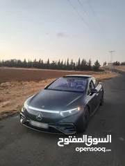  11 مرسيدس بنز EQS 450 + بحالة الوكالة وكفالة الوكالة