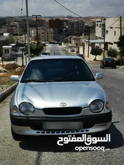  1 تويوتا كورولا موديل 1999 بسعر مناسب  اتوماتيك... قابل للتفاوض بعد المعاينة أن شاء الله